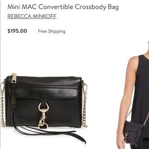 Rebecca Minkoff MAC crossbody bag